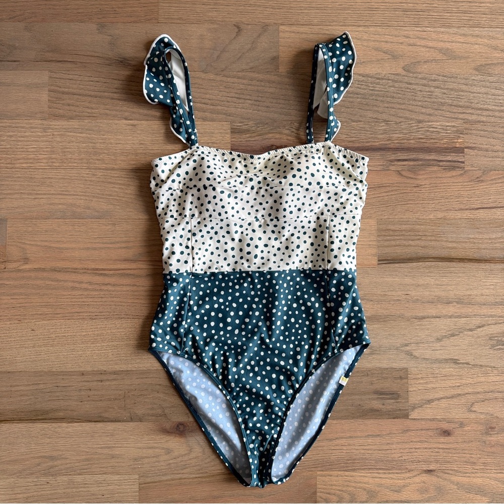 Summersalt The Ruffle Oasis One Piece Swimsuit 6 - Picture 5 of 12